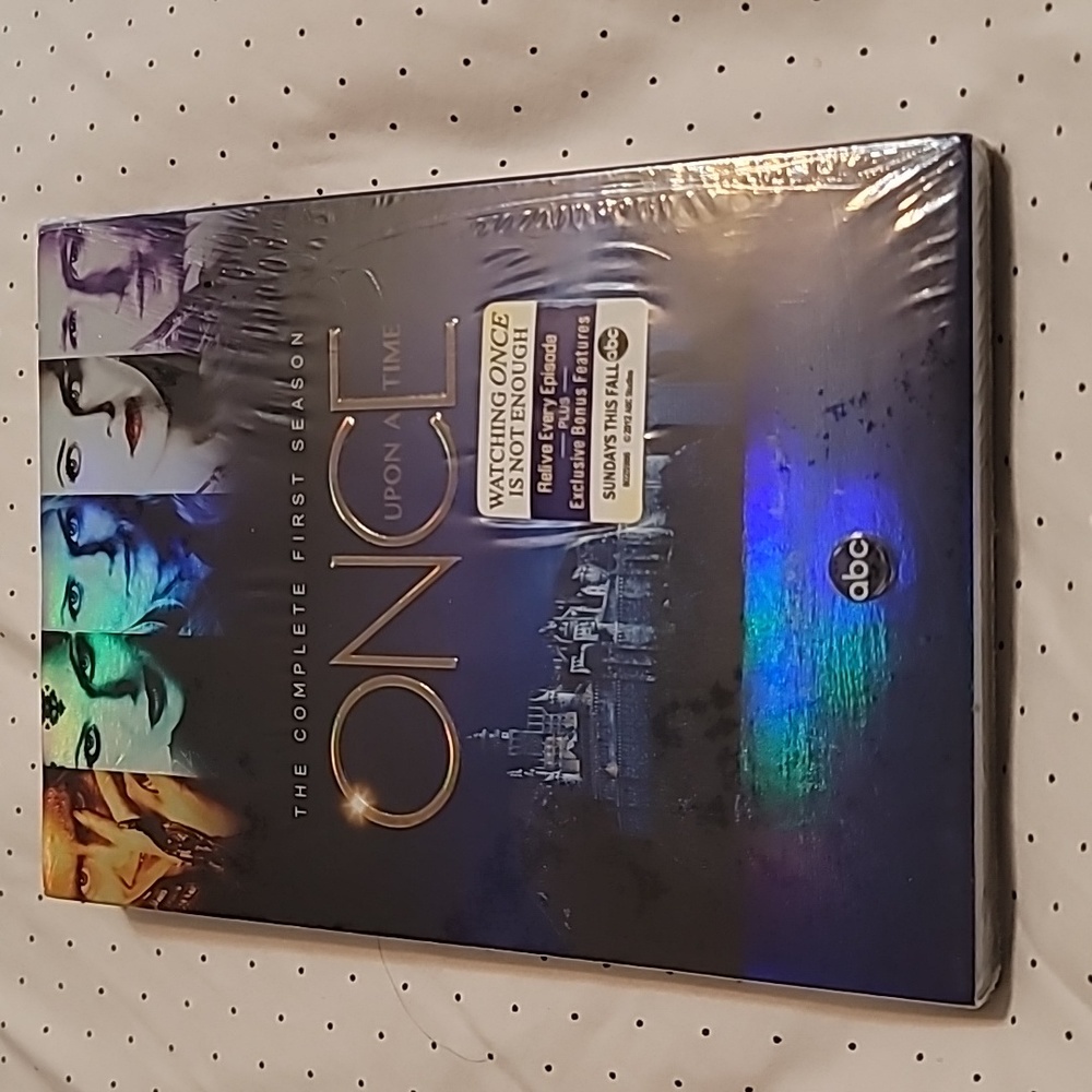 Once Upon a Time: The Complete First Season (DVD, 2012, 5-Disc Set) - New Sealed